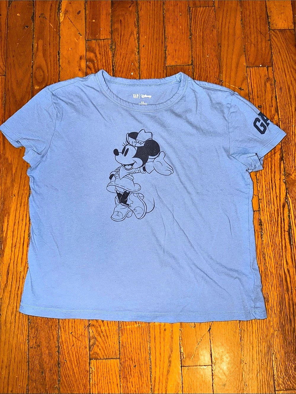 Gap Disney Mickey Mouse graphic tee Girls XS Blue